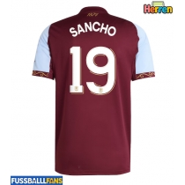 Aston Villa Jadon Sancho #19 Heimtrikot 2025-26 Kurzarm